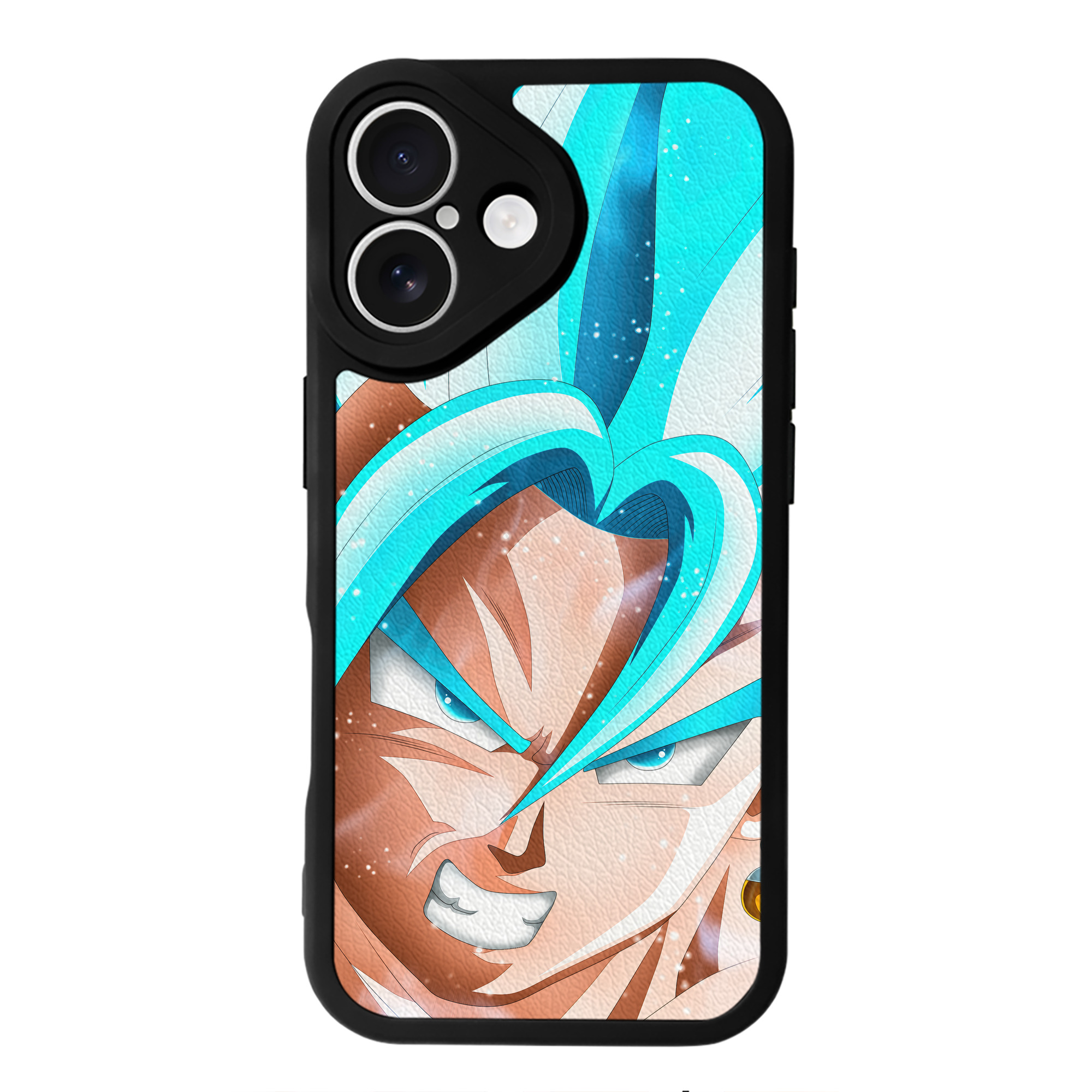 （画像用） ドラゴンボール DRAGON BALL 【iPhone 16シリーズ対応】シリコンスマホケース（レザー調） 材質：シリコン